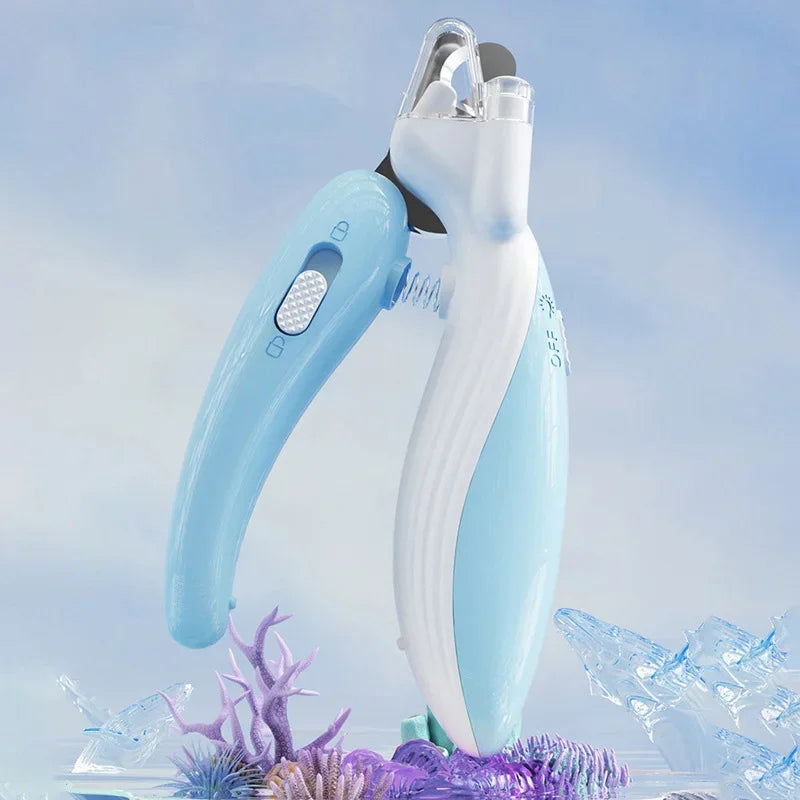 LED Pet Nail Clippers – Grooming Trimmer for Dogs, Cats & Small Animals