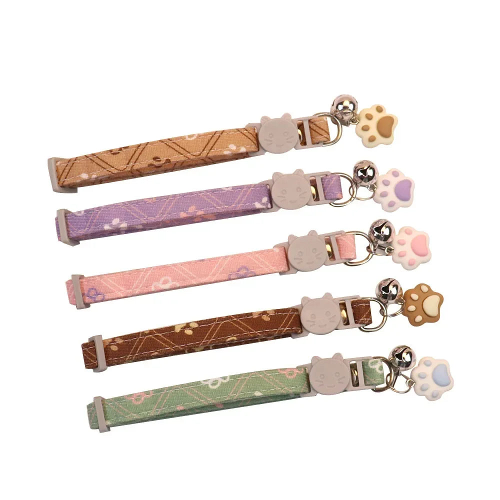 Adjustable Breakaway Pet Collar with Bell