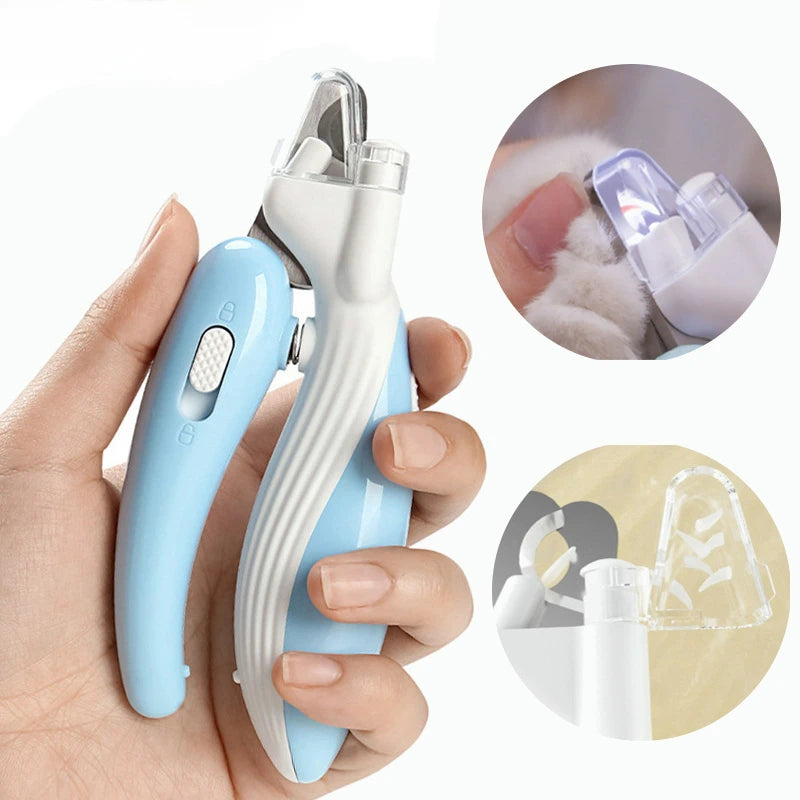 LED Pet Nail Clippers – Grooming Trimmer for Dogs, Cats & Small Animals