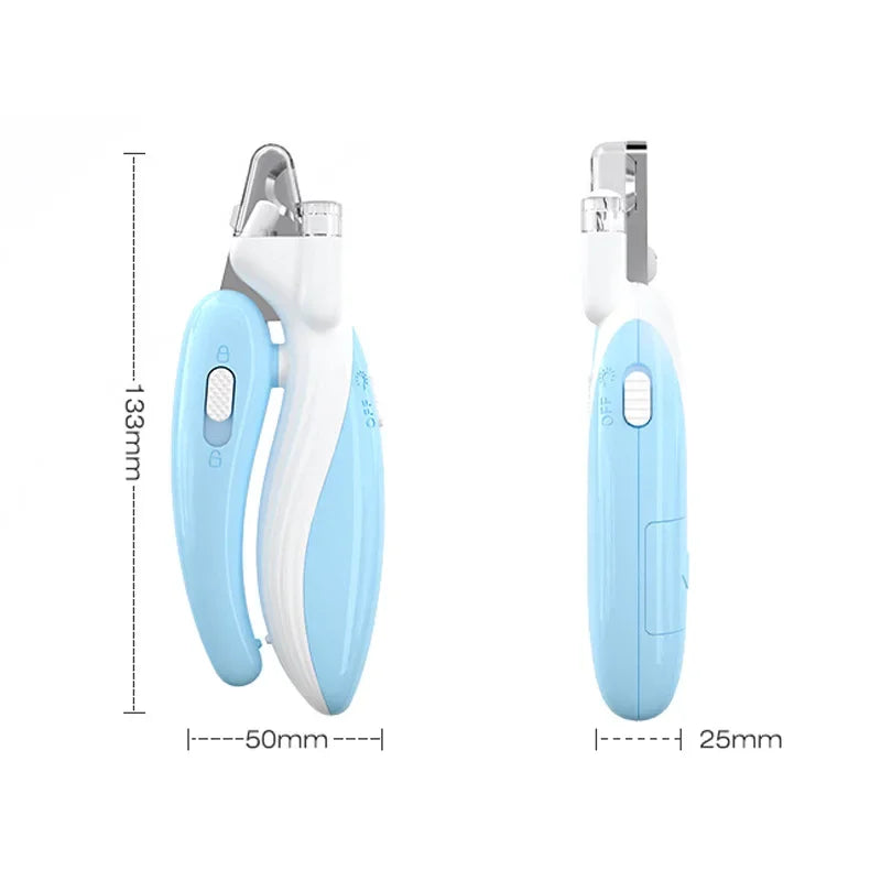LED Pet Nail Clippers – Grooming Trimmer for Dogs, Cats & Small Animals