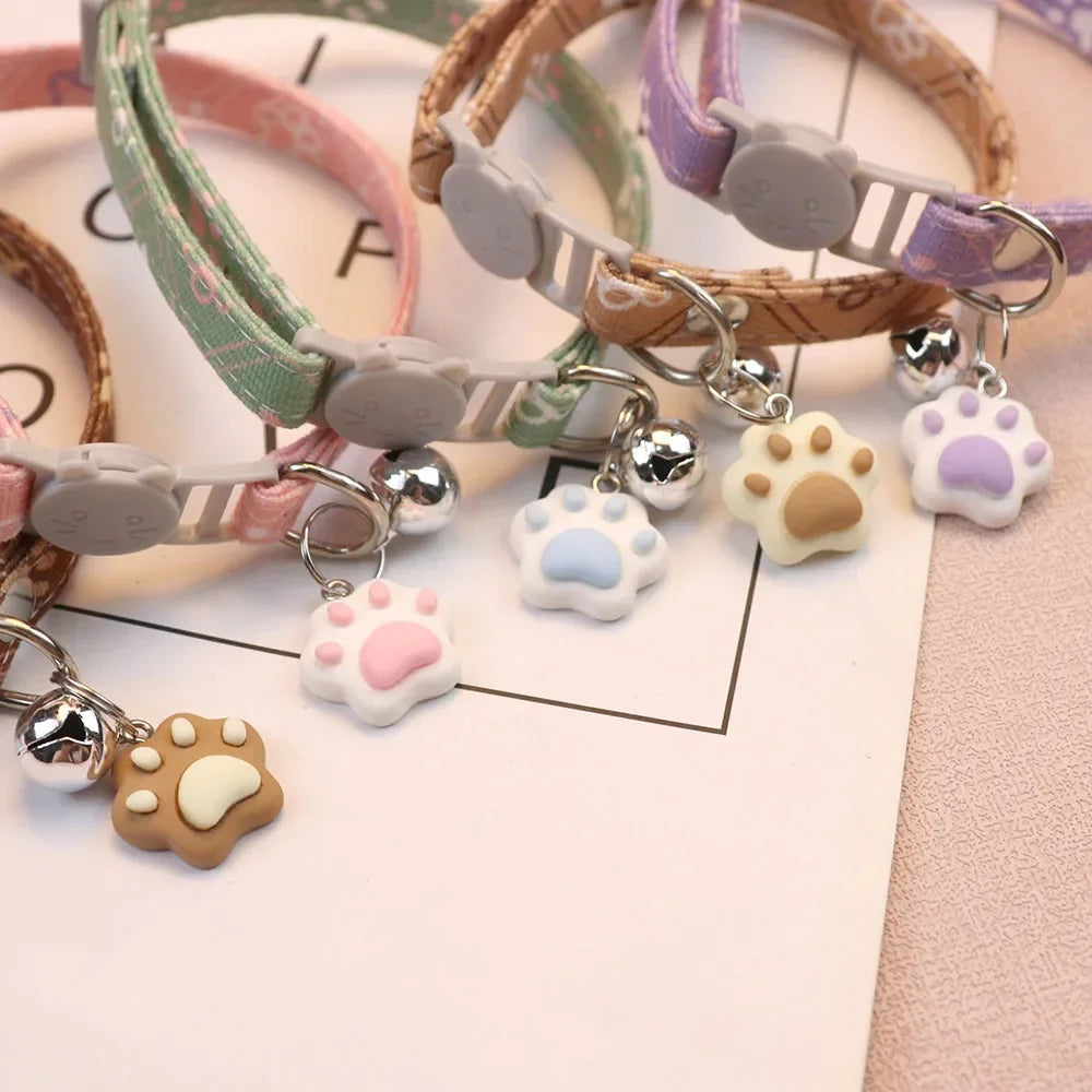 Adjustable Breakaway Pet Collar with Bell