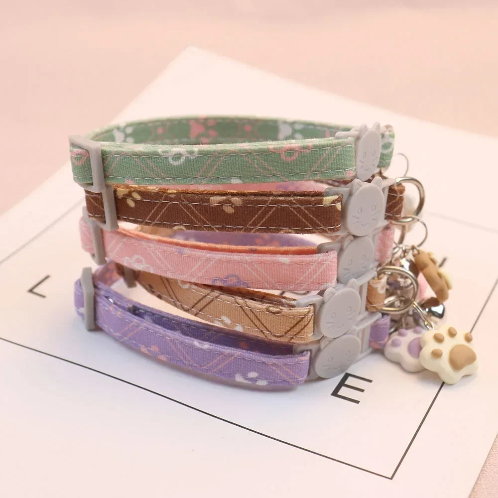 Adjustable Breakaway Pet Collar with Bell