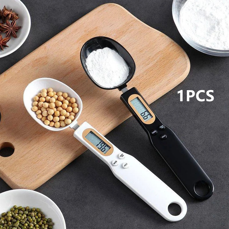 500g Digital Kitchen Scale Spoon with LCD Display for Food, Flour, Coffee, and More