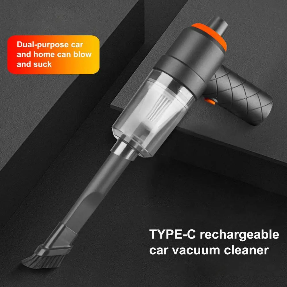 Wireless Car Vacuum Cleaner, 6000Pa Cordless Handheld with Strong Suction Cleaner