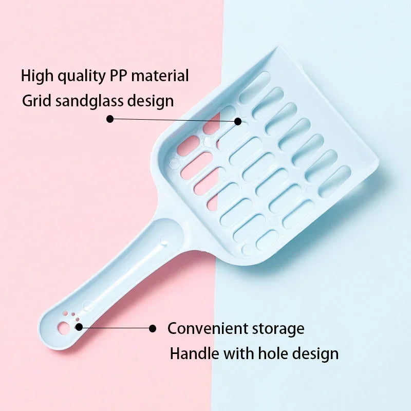 Pet Cat Litter Scoop – Durable Sand Shovel for Cats & Dogs, Essential Cleaning Tool for Pet Toilets