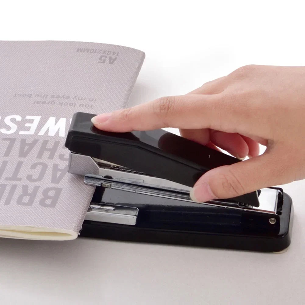 360° Rotating Stapler with Sharp Chisel Staples for Office, School, and Home