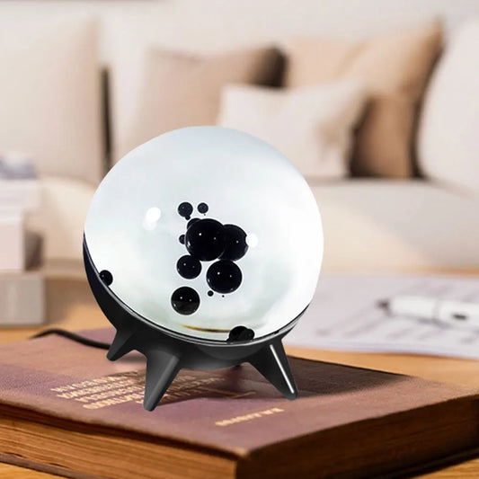 Sound-Sensitive Ferrofluid Rhythm Lamp with Magnetic Fluid