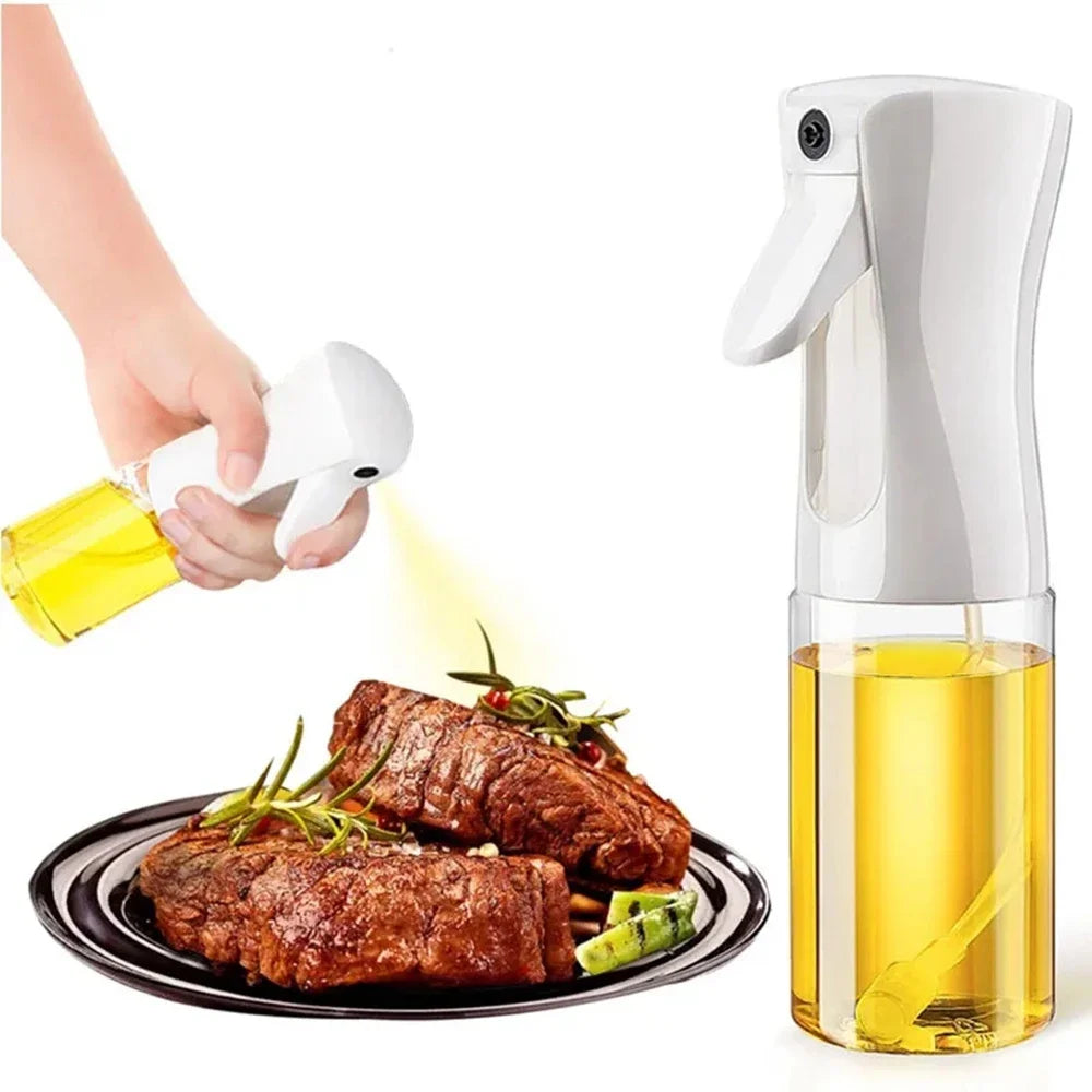 Oil Spray Bottles (200ml, 300ml) for Cooking, BBQ, Baking, Vinegar, Soy Sauce, and More Sprayer Containers