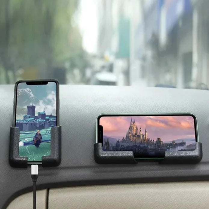 Multifunction Car Phone Mount Holder, Portable and Space-Saving