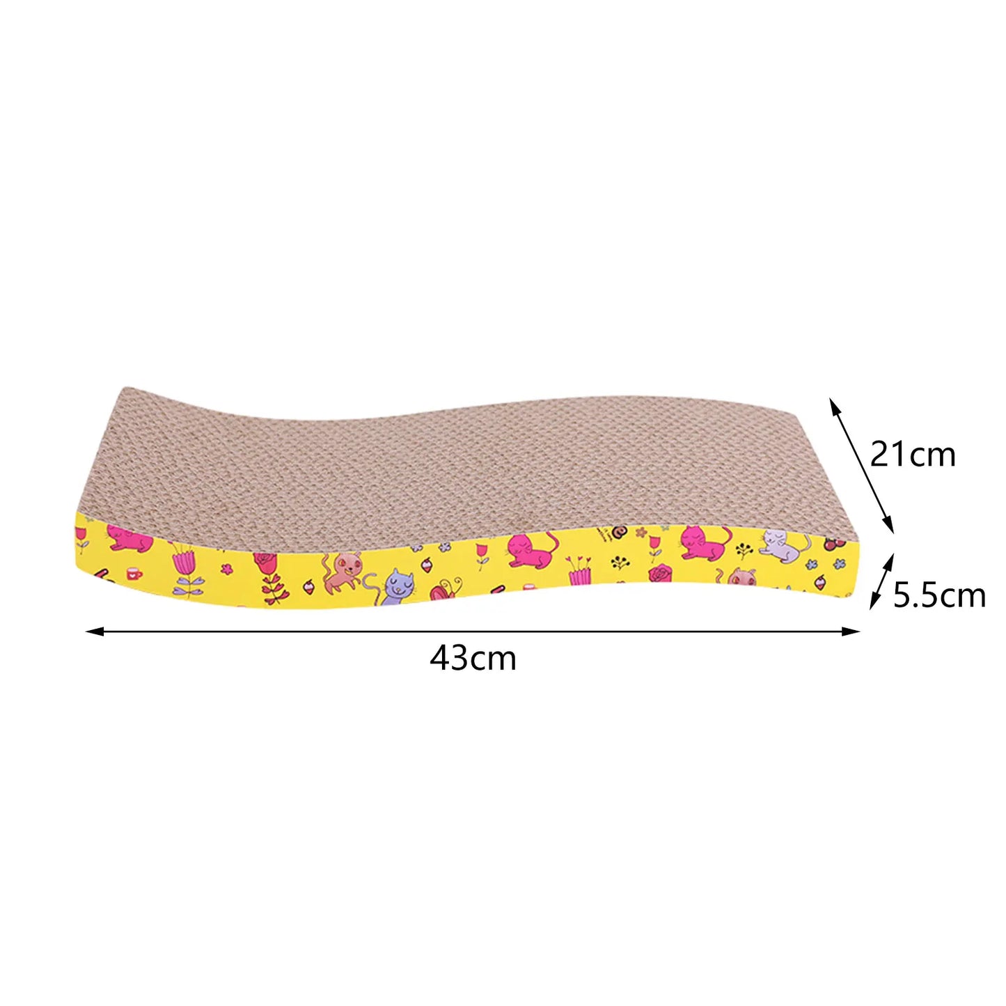 Cat Scratcher – Cardboard Scratch Pad for Indoor Cats